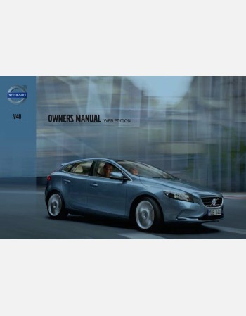 volvo v40 2013 owners manual